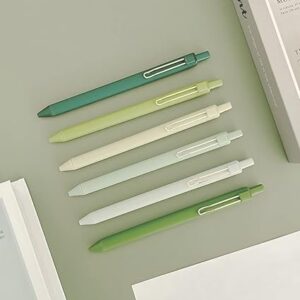 Allydrew Retractable Black Ink Gel Pens, 0.5mm Fine Point, Stationery Supplies