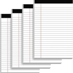 5" x 8" Note Pads 4 Pack of Legal Pads