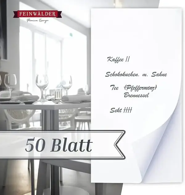 Feinwälder® Waiter Blocks Note Pads - Image 4